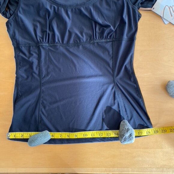 Black XL Miraclebody by Miraclesuit Tunic with smoothing underlayer BNWT - Picture 10 of 16